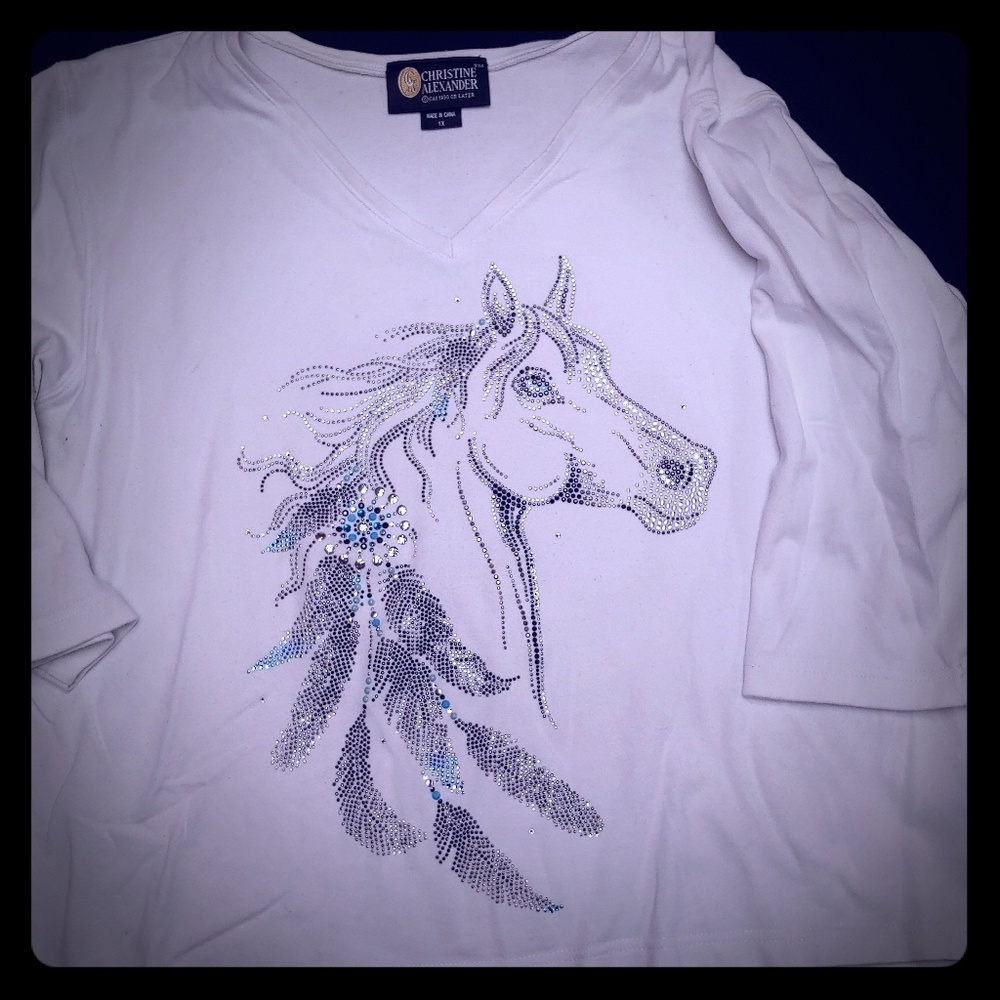Rhinestone Horse